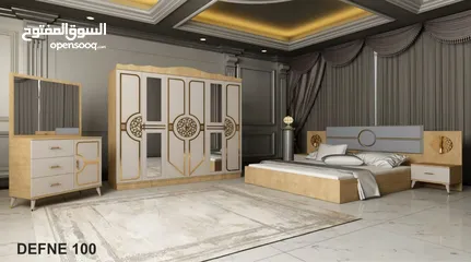  15 غرف نوم تركي 7 قطع مميزه شامل تركيب ودوشق الطبي مجاني
