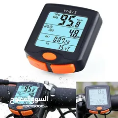  6 Waterproof Bicycle LCD Speedometer Odometer