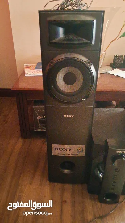 sony speaker system with an official partnership of fifa
