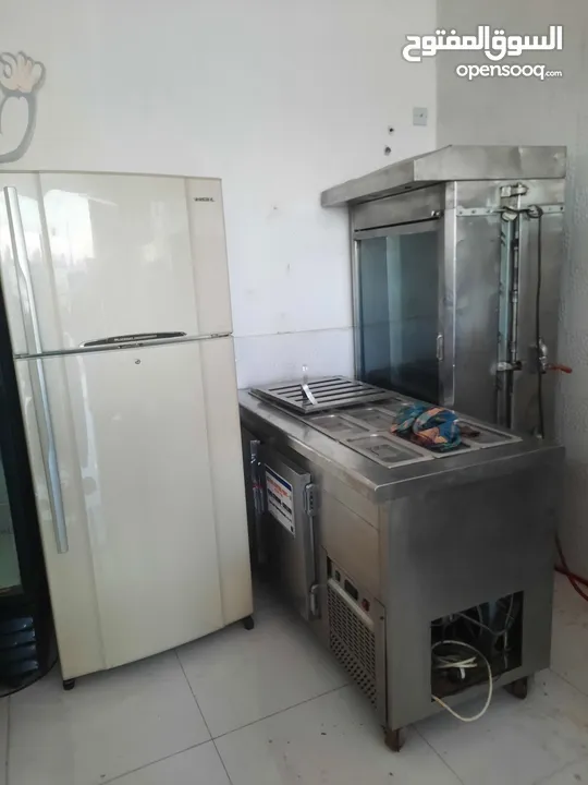 البيع ادوات المطاعم او المقاهي مستعمل أو جديدة  Rasturant equipment for sale used and new