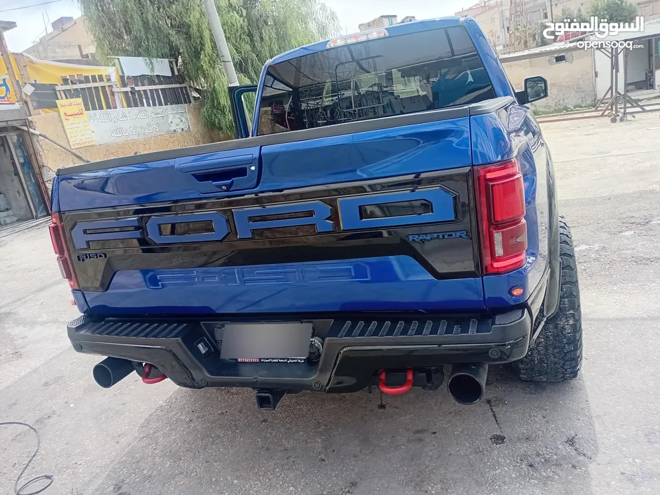 فورد رابتر أصلي للبيع للجادين فقط بسعر مناسب  F150  2018 أزرق