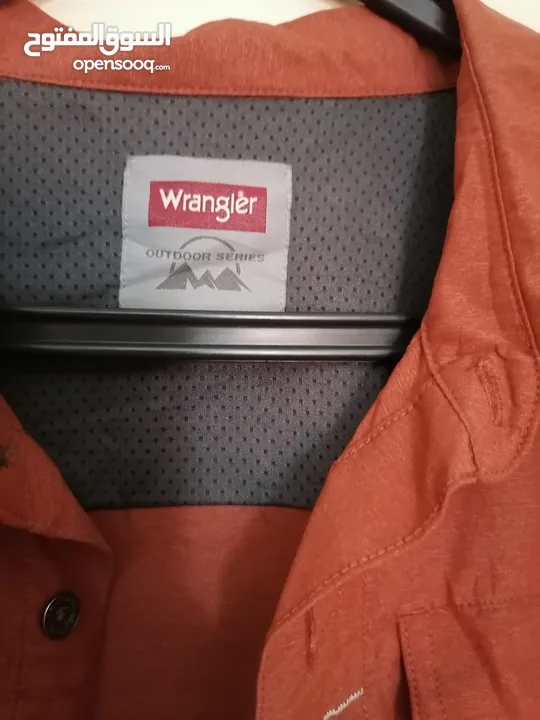 original wrangler men's shirt xl