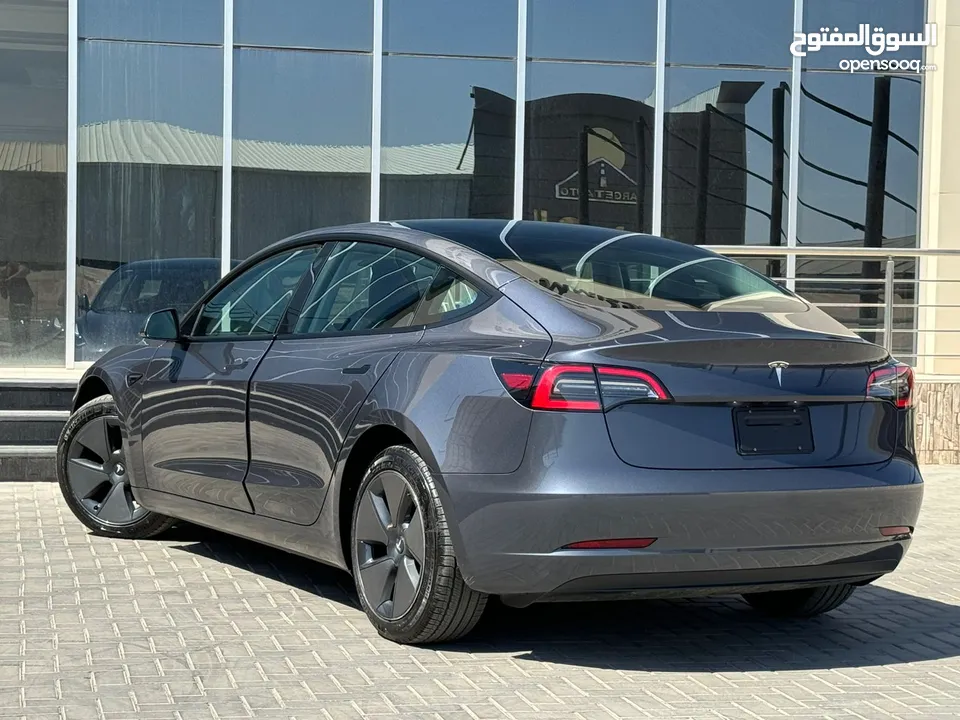 تيسلا فحص كامل ممشى قليل 300 ميل فقط زيرو بحالة الوكالة Tesla Model 3 Standerd Plus 2023