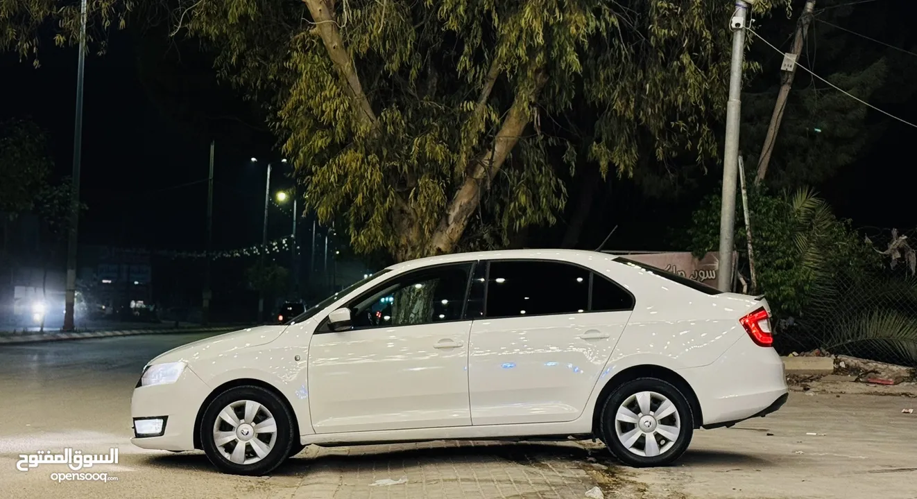 رابيد 2015 ديزل 1.6 جير عادي اصل برايفت سعر ممتاز و سيارة ممتازة