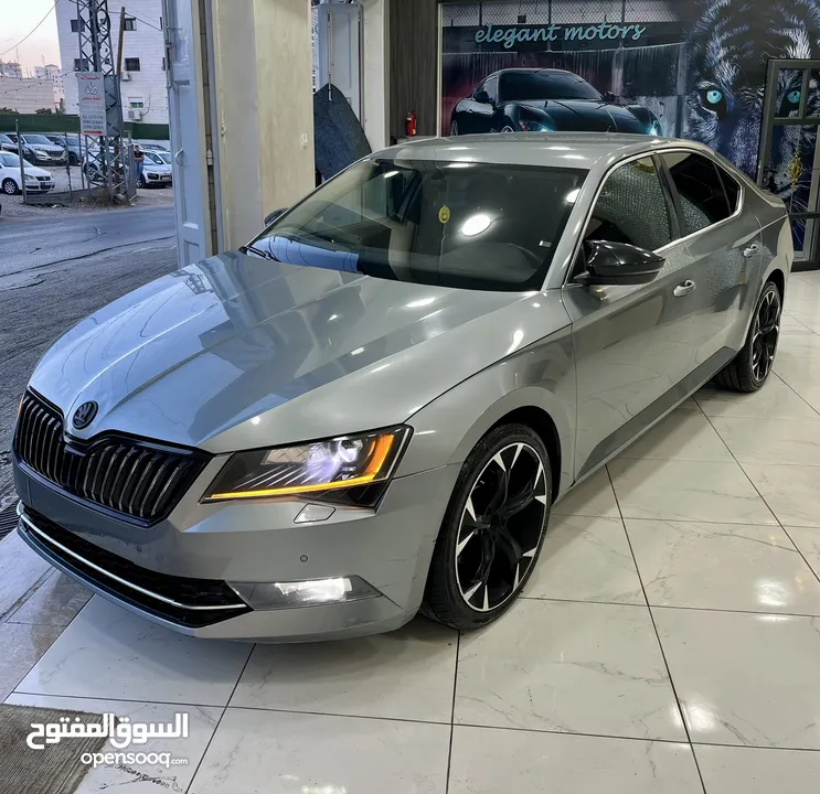 سعر حررقSkoda SuperB 2019 ديزل Full ترخيص وتأمين سنة فحص نخب