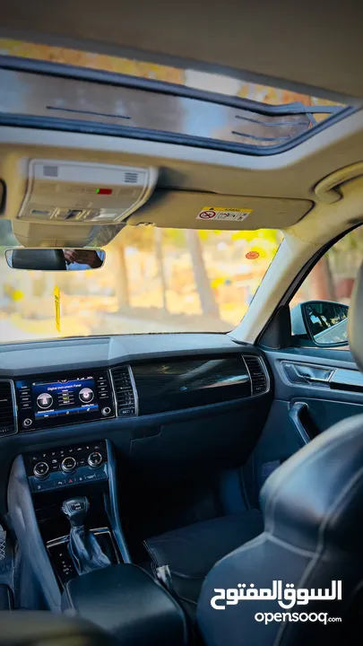 Skoda Kodiak   190 hp  4x4 AWD فحص نخب  إمكانية البيع دفعة وشيكات.