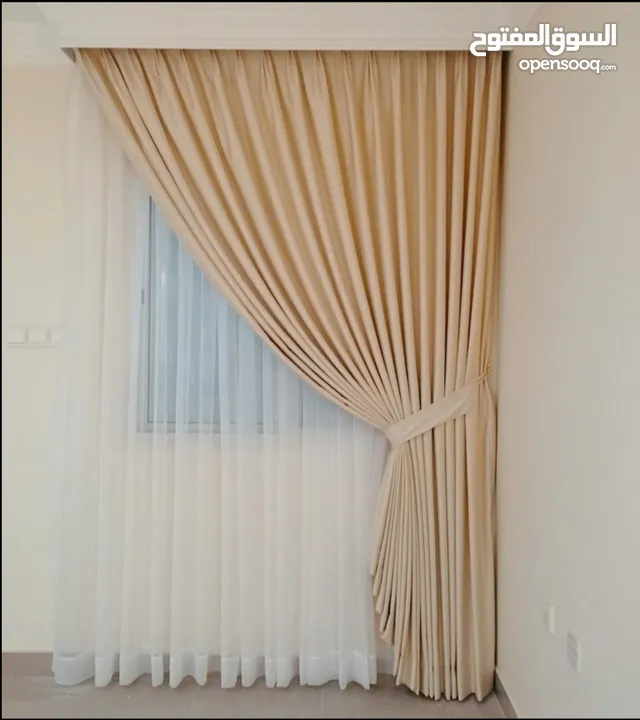 AL Naimi Curtains Shop / We Make All Kinds Of New Curtains – Rollers – Blackout Anywhere in Qatar  √