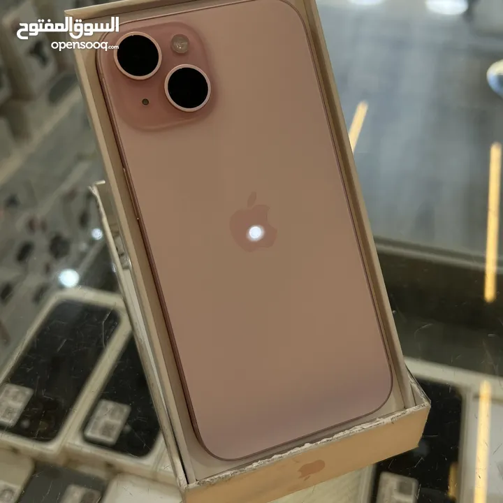 iPhone 15 128GB / Battery : 92% كرتونة وارد شرق أوسط  كفالة ابل : 30:10:2025