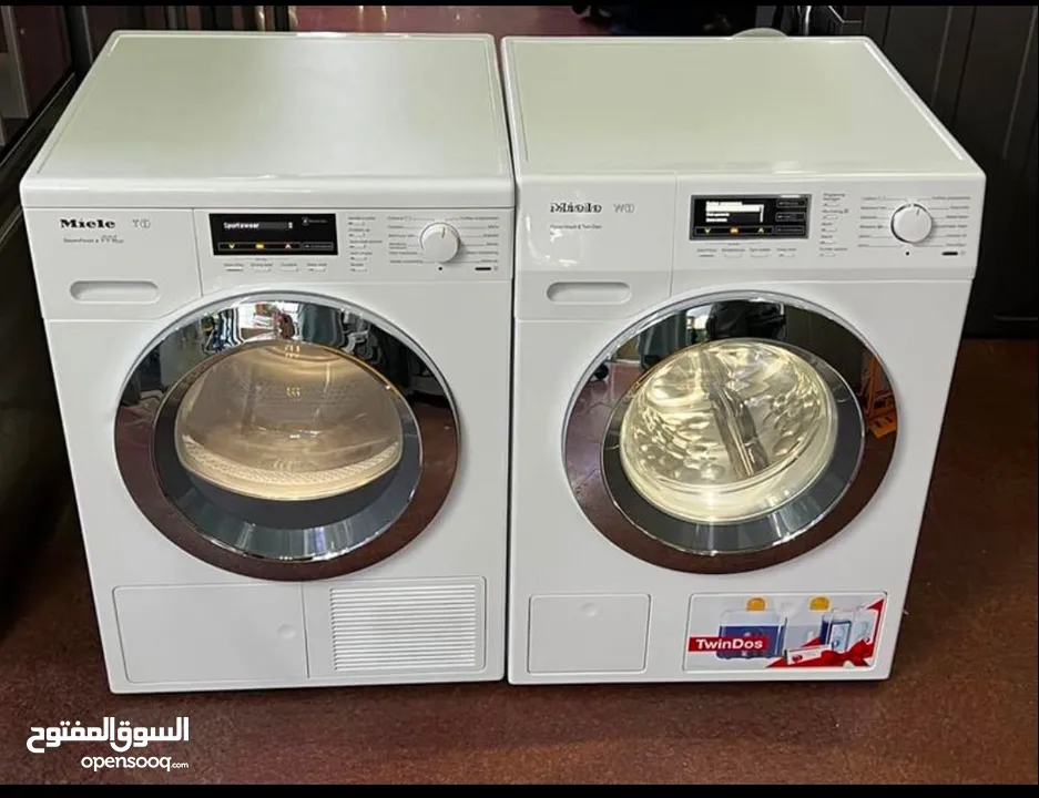 Miele latest model 9kg washer and 9kg Dryer set saprate saprate