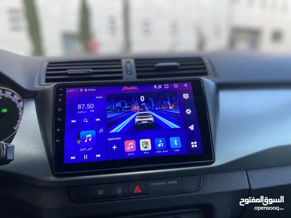 سكودا فابيا اوتومااتيك .. داخلية مميزة لون بيج بسعر مميز فقط 67 الف شيكل ..