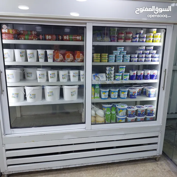 عده محل البان واجبان ومجمدات والمحل للظمان اولايجار