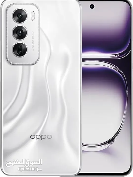 Oppo Reno 12 (5G) 12GB RAM, 512GB - Astro Silver