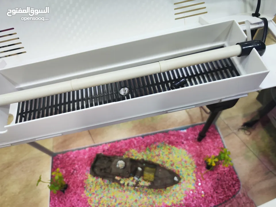حوض سمك كيرف مستورد ، من اجود انواع الأحواض المقاسات بالوصف