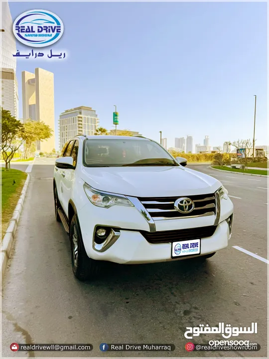 TOYOTA FORTUNER 4WD: 2020: 2.7 V4-White :89000km SINGLE OWNER .WELL MAINTANIED...BANK LOAN AVAILABLE