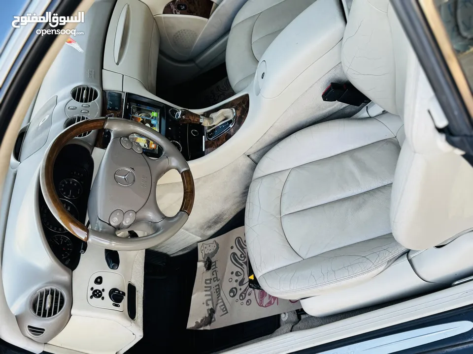مرسيدس clk 2006 بحاله الشركه للبدل على مرسيدس احدث