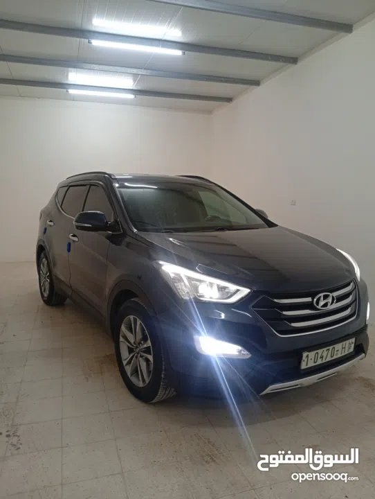 جيب هونداي سنتافي متور 2000 فل ما عدا فتحة لون بترولي مميز سعر حرق على الكاش