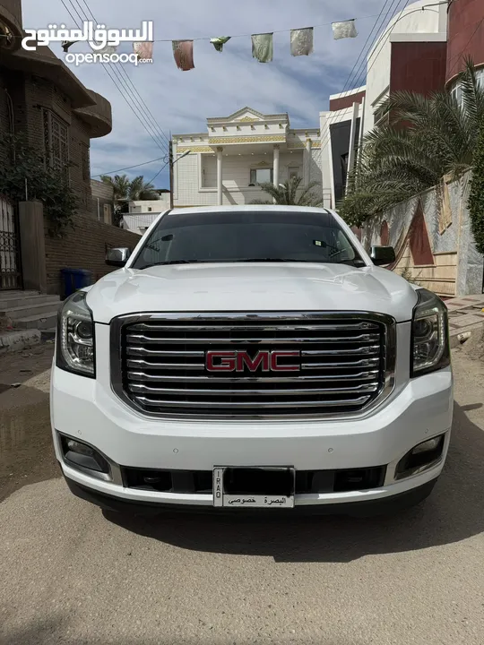 ‏ GMC YUKON 2019 SLE    جي ام سي يوكن 2019 خليجي  وكاله المنصور  مكفولة كفالة عامة