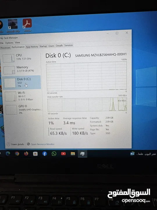 Dell latitude 7490 core i5 الجيل الثامن