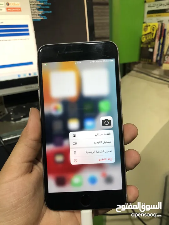 ايفون 6s بلس عرطة لوكس ناقصة الكرتون فقط ب 20 الف