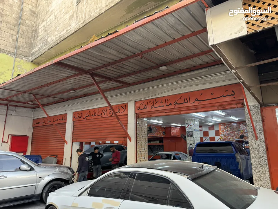 محل بودي كامل متكامل للبيع