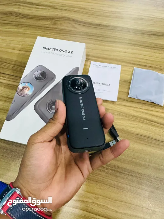 Insta360 ONE X2 360 degree action camera  5.7K Dual-Lens 360 Auto-Stitched Capture