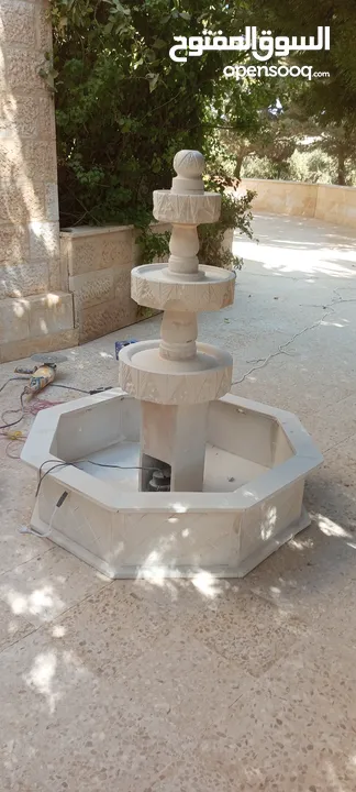 عرض على نوافير وشلالات وبابكيو حواض زريعه جميع انواع الحجر البناء والديكورات