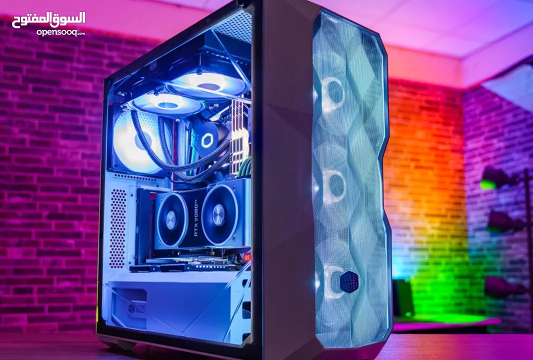 Cooler master td500 mesh pc case كيس كمبيوتر