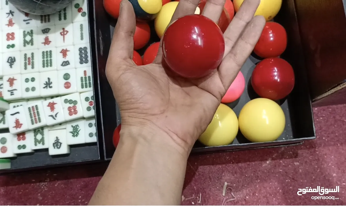 طابات بلياردو وسنوكر سندلس قديم
