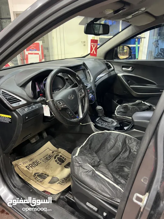 هونداي سنتافيه 2015 مطور 2000 ديزل اتوماتيك فل الفل بدون فتحه بسعررررر 66000 الف بسعرررر حرررق