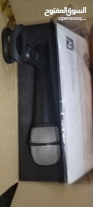 ميكروفونات Electro-Voice PL44 احترافية – عدد 4 حبات – جديدة لم تستخدم نهائي