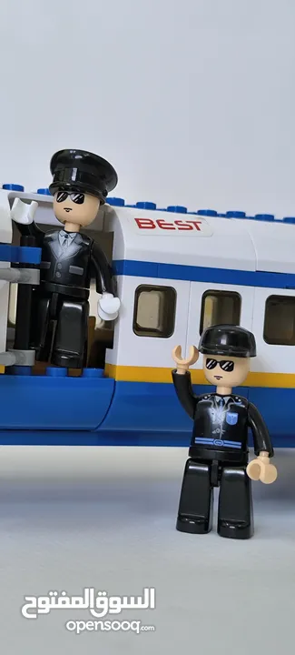 LEGO toy " Plane with workers and cars"