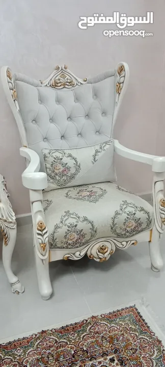 طقم كنب 7 مقاعد (استخدام عرسان)