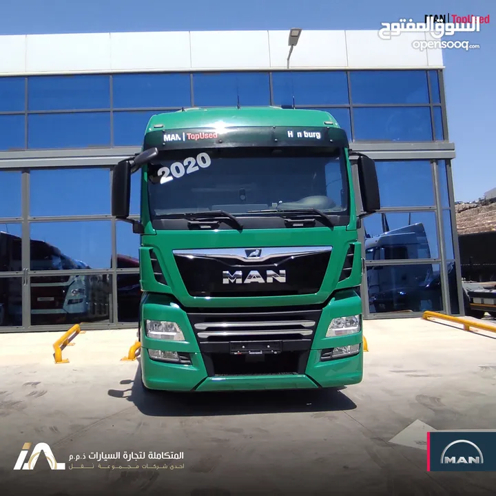 متوفر للتسليم في الاردن MAN TGX 18.500 4X2 BLS- 2020