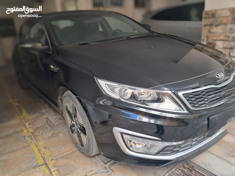 كيا مميز هايبرد وارد كوريا بحال الوكاله دهان الوكاله خاليه من الحوادث Kia K5 Hybrid 2014