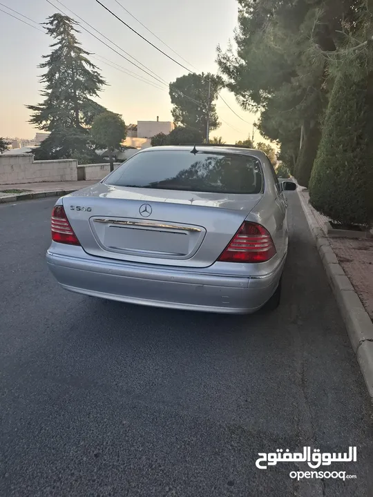 غواصه لارج موديل 2005 S500 بحاله الوكاله ترخيص قليل و مواصفات كامله فحص كامل