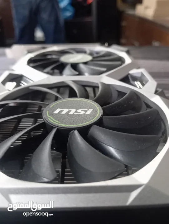 كرت شاشة MSI GTX 1660 SUPER (6GB) مناسب للفئات المتوسطة بلمع كرتونة ما شاء الله مبارك لصاحب النصيب