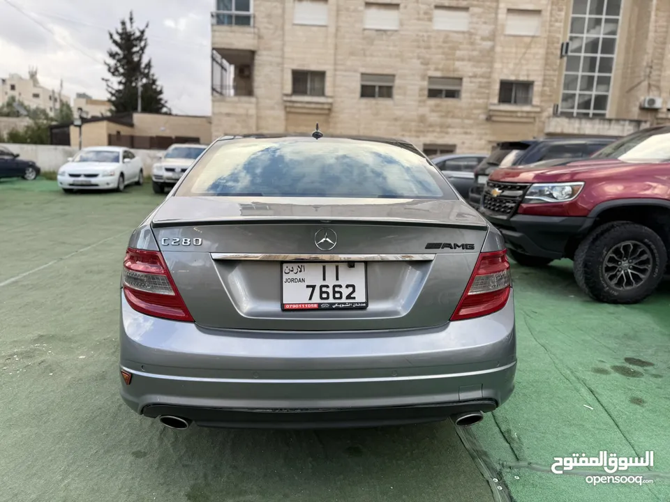 مرسيدس c280 موديل 2008 بانورما فحص كامل