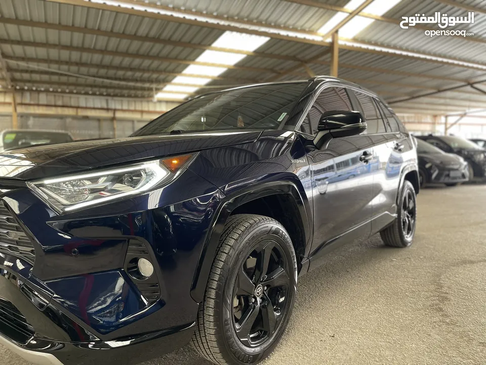 تويوتا راف فور 2020 rav4 xse لون كحلي