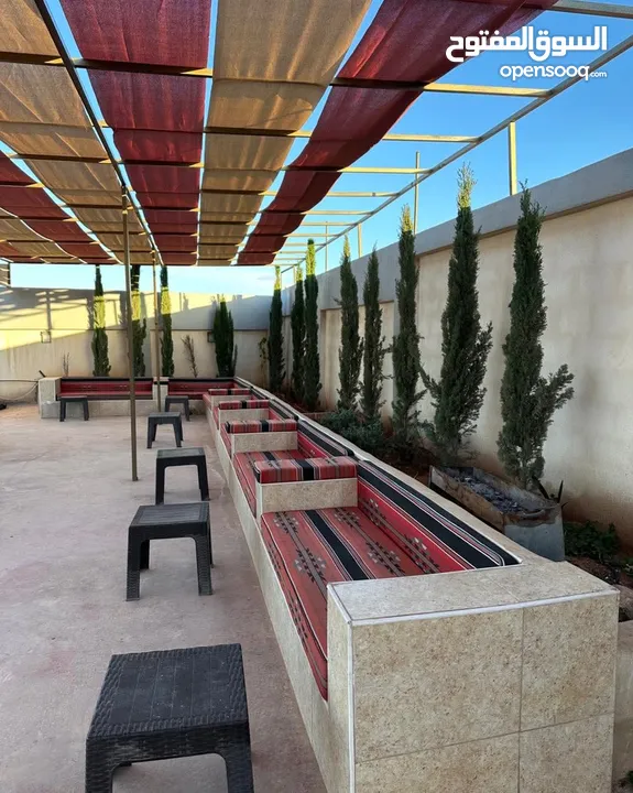 صيفك بكمل مع sunset farm  احجز الان في مزرعه الغروب في منطقه مادبا واستمتع بأجواء الصيف  مسبح مدفى