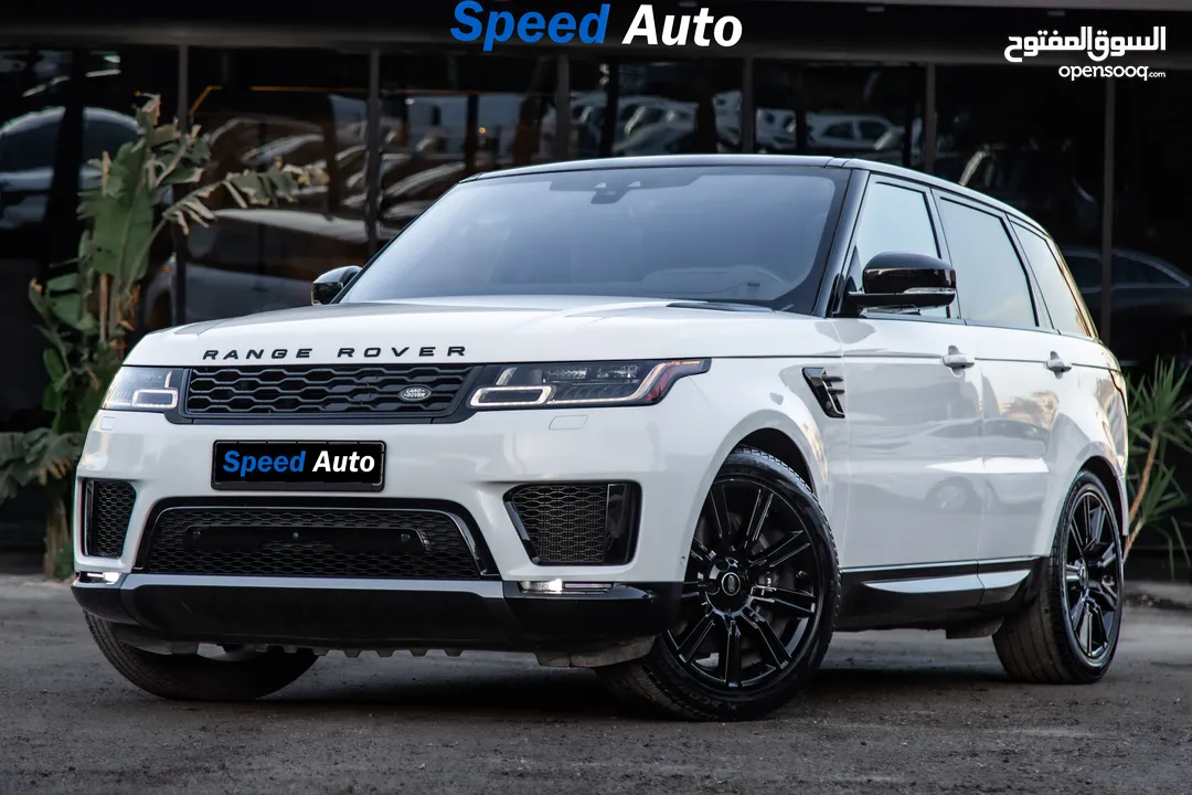 Range Rover Sport 2020 Hse Plug in hybrid Black Edition   يمكن التمويل بالتعاون مع المؤسسات المعتمدة