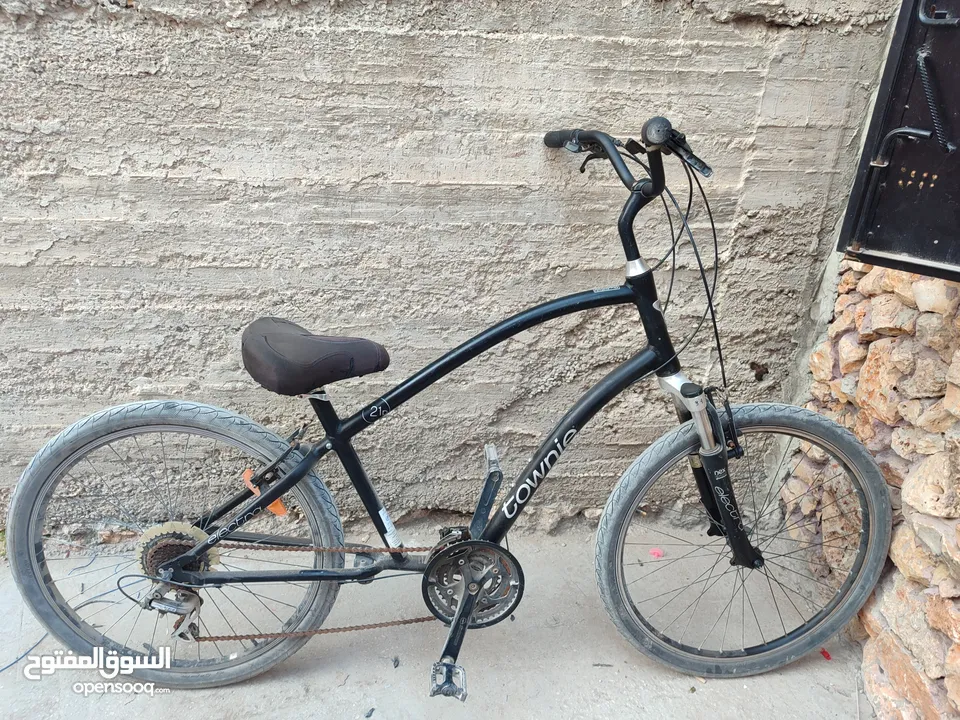 بسكليت 26 مستعمل بحاله ممتازه شركة وقطع شركه