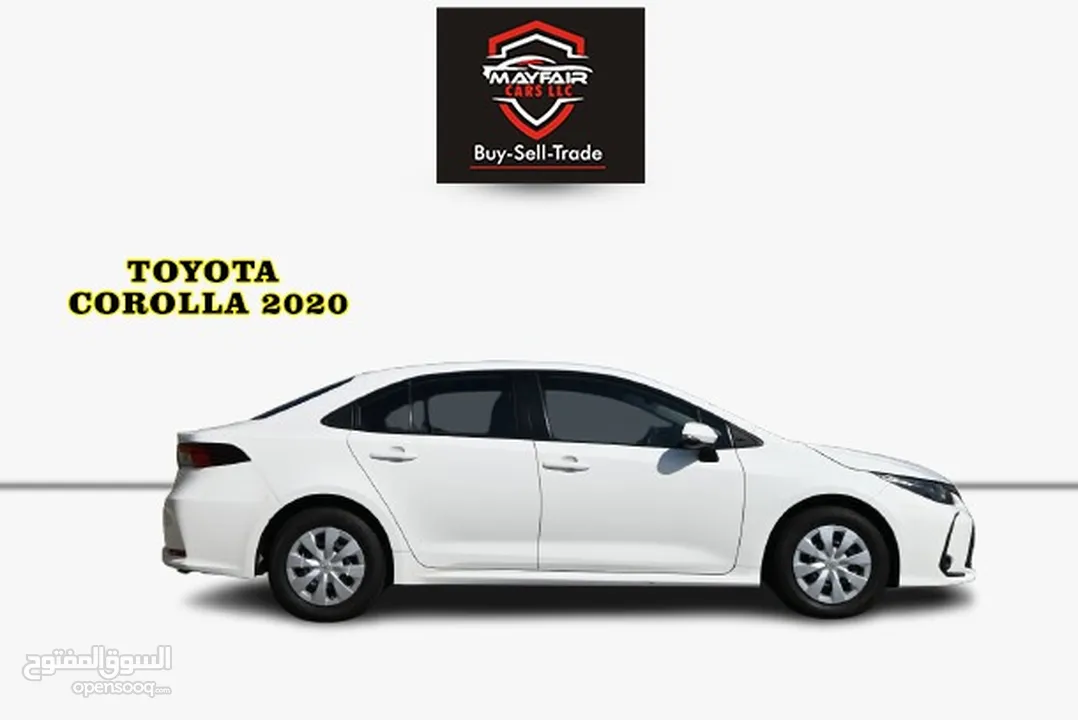 0% DP - ORIGNAL PAINT - TOYOTA COROLLA XLI 1.6L 2020 - LOW MILEAGE - FIRST OWNER - GCC