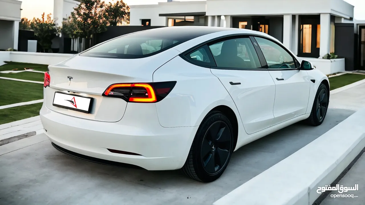 AED 2,545 PM  TESLA MODEL 3 2023  GCC SPECS  UNDER WARRANTY  LOW MILEAGE