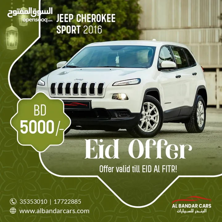 JEEP CHEROKEE SPORT  EID OFFER