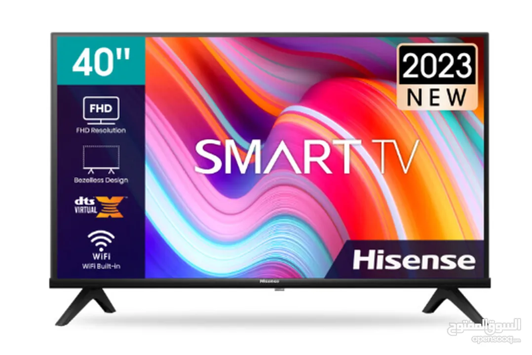 HISENSE 40" 4K UHD SMART LED ANDROID TV - 40A4K