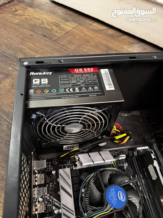 للبيع او البدل بحالة الوكالة جهاز core i5 كرت شاشة 3 مراوح GTX1660