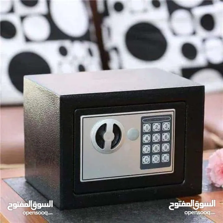 خزنه صغيره الحجم 6 لتر حفظ النقود والمجوهرات واوراق السفر جوازات السفر