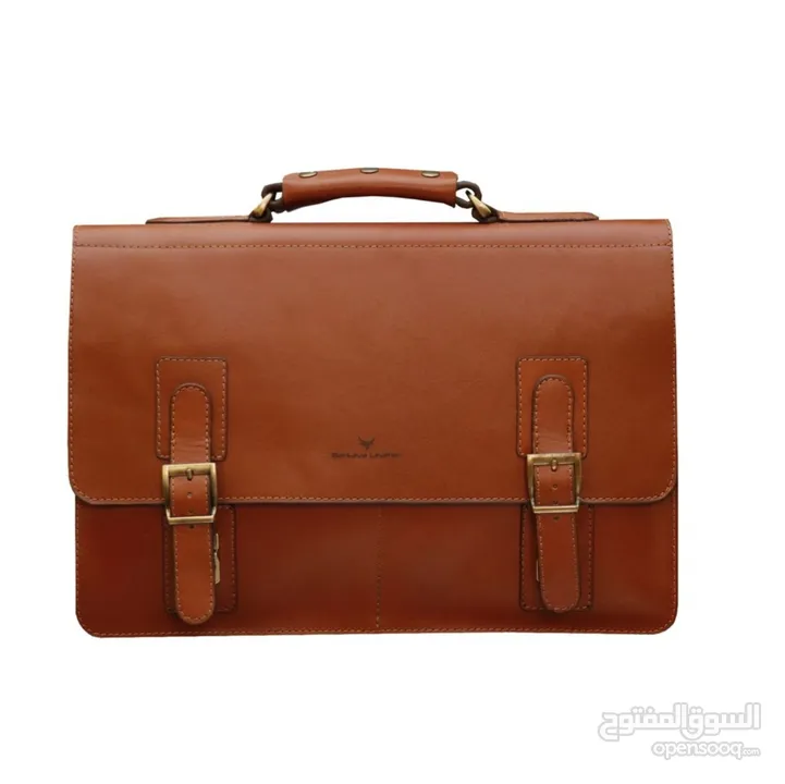 First class natural leather bag