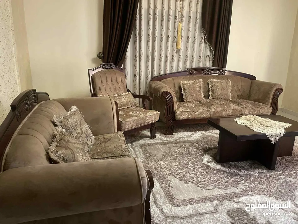 طقم كنب 7 مقاعد  وغرفه نوم أطفال