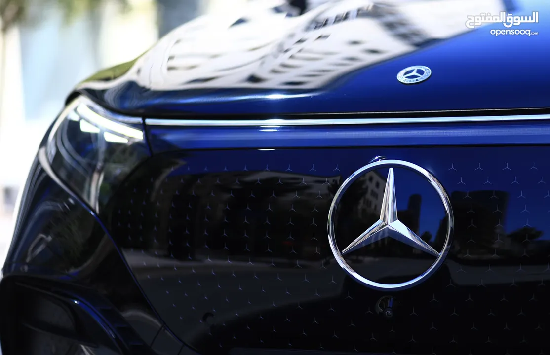 للبيع  مرسيدس MERCEDES EQS 580 SUV 4MATIC  موديل 2023  كهربائية بالكامل  7 مقاعد  فل كامل